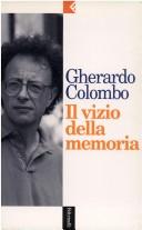 Cover for Il vizio della memoria