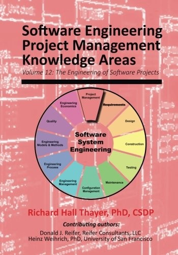 Cover for Software Engineering Project Management Knowledge Areas : Volume 12