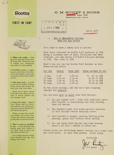 Cover for How to make extra savings when you buy Scotts