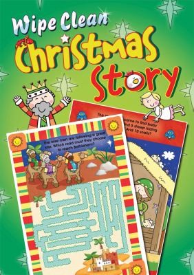 Cover for Wipe Clean Christmas Story