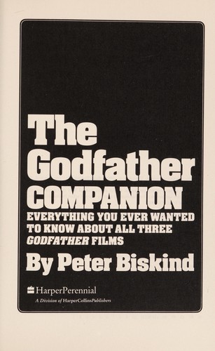 Cover for The Godfather companion