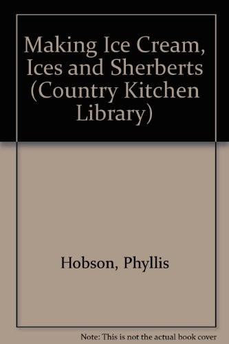 Cover for Making ice cream, ices & sherbets