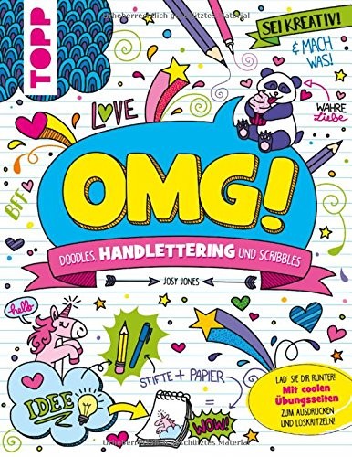 Cover for OMG! Doodles, Handlettering und Scribbles