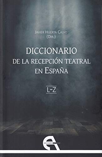 Cover for Diccionario de la recepción teatral en España II