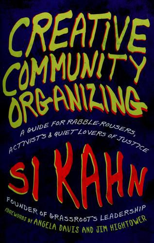 Cover for Creative community organizing