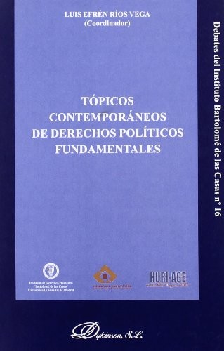 Cover for Tópicos contemporáneos de derechos políticos fundamentales
