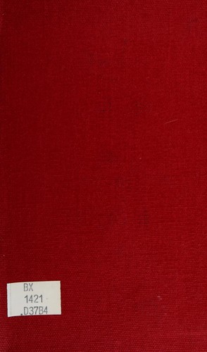 Cover for Un manifeste libéral: M. L. O. David et le clergé canadien