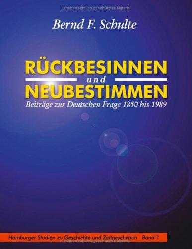 Cover for Rückbesinnen und Neubestimmen