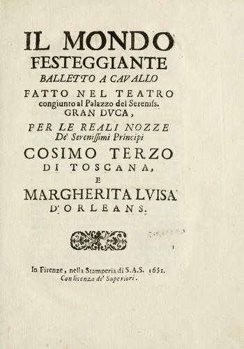 Cover for Il Mondo festeggiante