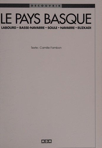 Cover for Discover : THE BASQUE COUNTRY