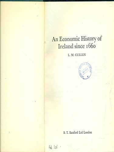 Cover for An economic history of Ireland since 1660