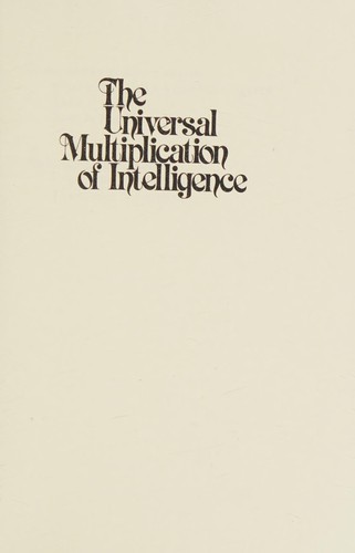 Cover for The universal multiplication of intelligence