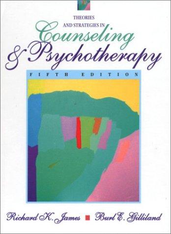Cover for Theories and Strategies in Counseling and Psychotherapy (5th Edition)