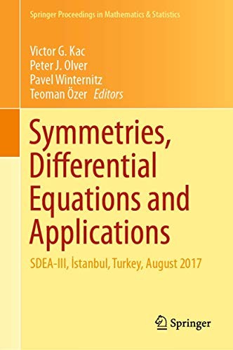 Cover for Symmetries, Differential Equations and Applications