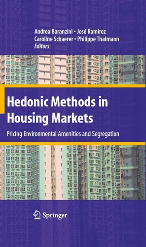 Cover for Hedonic methods in housing markets
