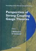 Cover for Perspectives of strong coupling gauge theories