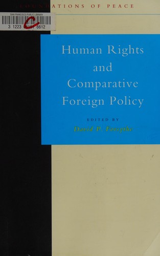 Cover for Human rights and comparative foreign policy