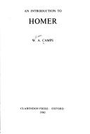 Cover for An Introduction to Homer