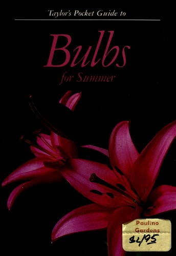Cover for Taylor's pocket guide to bulbs for summer