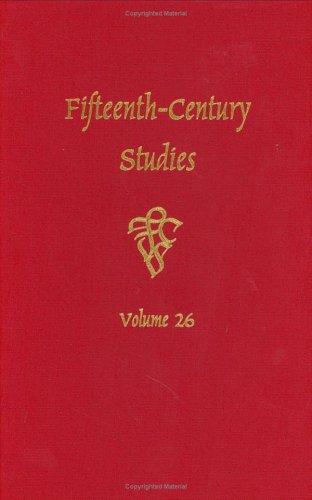Cover for Fifteenth-Century Studies Vol. 26 (Fifteenth-Century Studies)