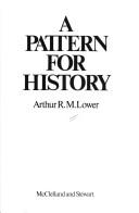 Cover for A pattern for history