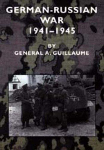 Cover for GERMAN-RUSSIAN WAR 1941-1945