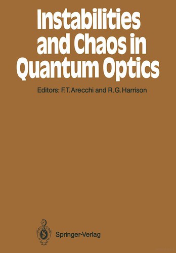Cover for Instabilities and chaos in quantum optics