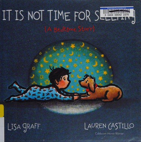 Cover for It is not time for sleeping