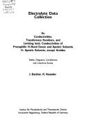 Cover for Electrolyte Data Collection