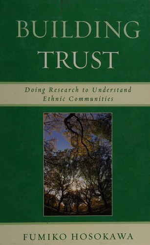 Cover for Building trust