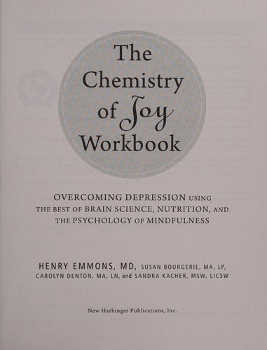 Cover for The chemistry of joy workbook