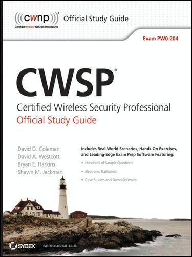 Cover for CWSP Certified Wireless Security Professional Official Study Guide