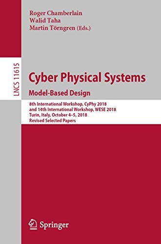 Cover for Cyber Physical Systems. Model-Based Design