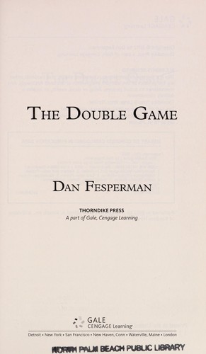 Cover for The double game