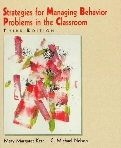 Cover for Strategies for managing behavior problems in the classroom