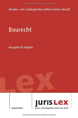 Cover for Baurecht Ausgabe Für Bayern