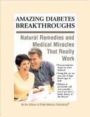 Cover for Amazing Diabetes Breakthroughs