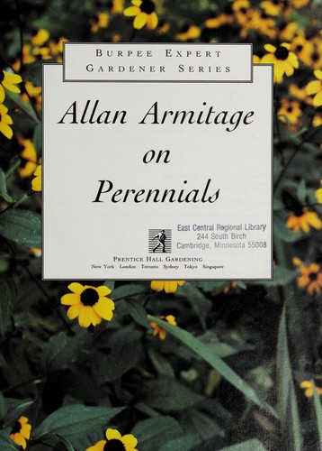 Cover for Allan Armitage on perennials