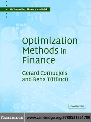 Cover for Optimization Methods in Finance