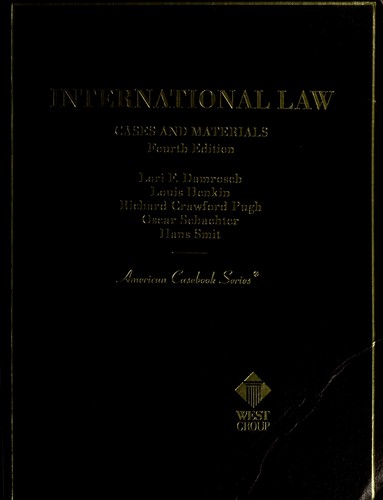 Cover for International law