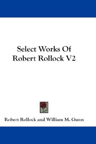Cover for Select Works Of Robert Rollock V2