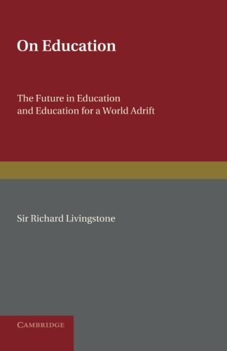 Cover for On Education