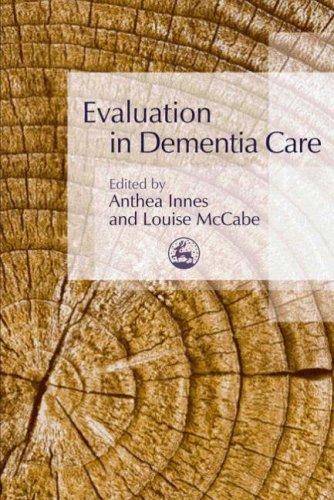 Cover for Evaluation in Dementia Care
