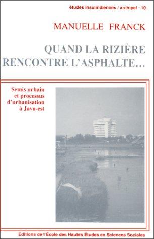 Cover for Quand la rizière rencontre l'asphalte--