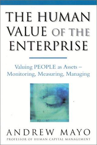 Cover for The Human Value of the Enterprise