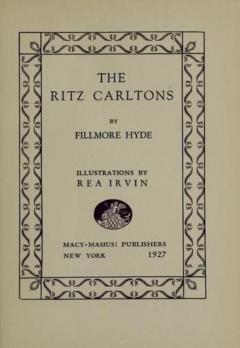Cover for The Ritz Carltons