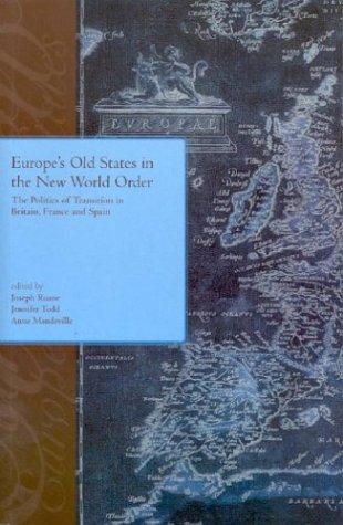 Cover for Europe's old states in the new world order