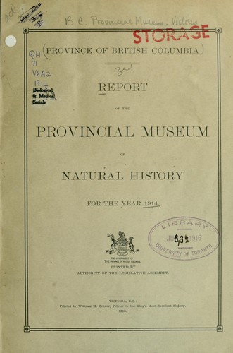 Cover for Report