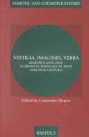 Cover for Vestigia, imagines, verba