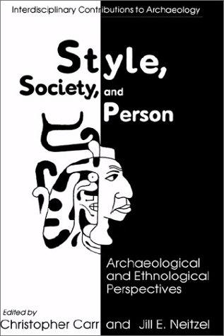 Cover for Style, Society and Person